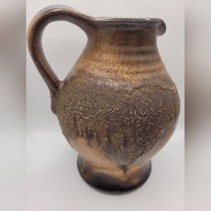 Rustic Brown Ceramic Vase